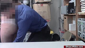 Shoplifter Fucked Hard for Release