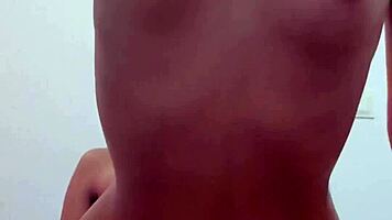 Slim Waisted Cutie Rides Cock with Loud Moans in Homemade Fuck