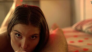 Passionate LOVER fucks tight pussy deep in romantic lingerie bliss