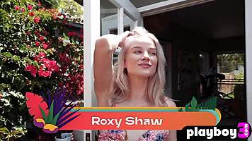 roxy shaw rips clothes showing petite tits sexy body!