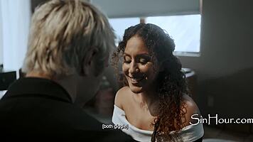 Switching Wails to Moans in Secret Latina Funeral Fuck!