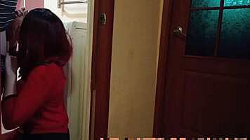 Wife Shares Big Ass at Party with Watching Cuckold