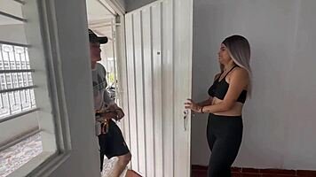 Trainer's THICK cock POUNDS my tight pussy RAW exploding ovaries!