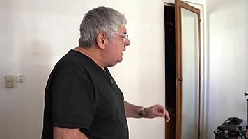 blonde teen gets rough fucked by boyfriend while watched