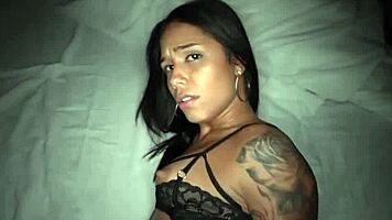 Camila Cortez FIGHTS then submits to intense DOGGY punishment pounding