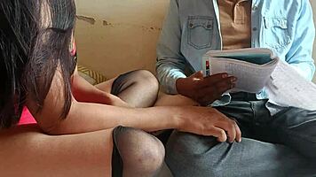 tuition teacher gives seema reproduction practical deep fuck lesson