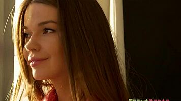 hey girl, this teen babe fingers herself hard and cums wild