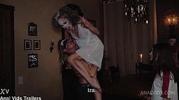 Nightwolf and Butcher Pound Lara Frost and B Bamby in Wild DP DVP DAP