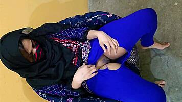 my big sis fumed sharing the bed but ended up moaning from tight pussy quickie