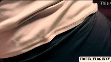 west africa's biggest star holly virginxv fingers her wet pierced pussy screaming