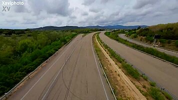 Angie Lynx wild motorbike fuck with pilot Xavi! 🏍️💦😈