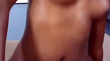 raunchy close-up banging of ebony teen 18+ by monster black cock outdoors