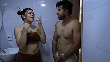 Neighbor shares shower I repay with hard pounding fuck Fred Nunex
