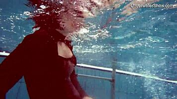 diana and simonna tease in skimpy bikinis underwater