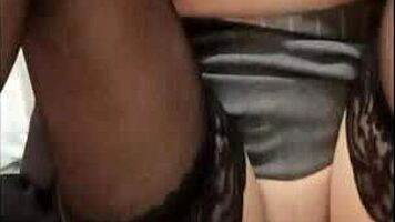 wet huge natural tits bounce as pretty black babe masturbates juicy pussy lips