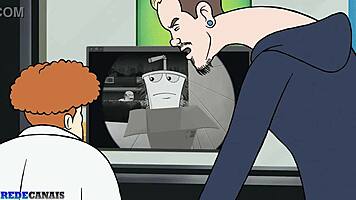 Uncover chaotic aqua teen hunger force in brazilian portuguese film edition