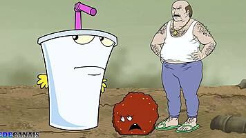 Uncover chaotic aqua teen hunger force in brazilian portuguese film edition