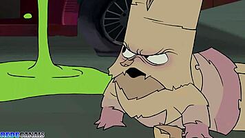 Uncover chaotic aqua teen hunger force in brazilian portuguese film edition