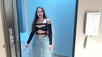 Oops I showed my tits wanna fuck me stranger from the app?