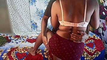 desi bhabhi sneaks ex boyfriend home for secret doggystyle cheating bang