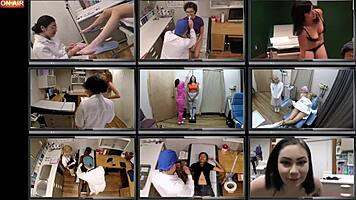 Mi Monroe's tight holes gape wide during intense orgasm toy play