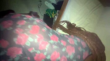 Latina big ass black babe shakes oiled booty on all fours begging for hardcore anal pounding from behind