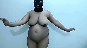 Chubby Indian Amateur Rohini Teases Big Natural Tits and Curves in Seductive Solo Webcam Chat
