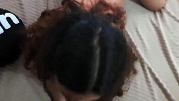 hot latina petite stepsis catches bro jerking monster bbc face fucks him hard taboo