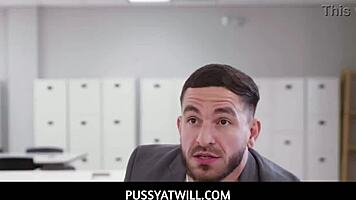 Pussyatwill Freeuse Presentation Turns into Wild Groupsex Frenzy with Penelope Kay