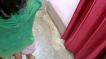 beautiful young indian beauty gets her wet vagina filled by mature cock until cum