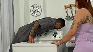 thick cum blasts all over this colombian babe's huge juicy ass!