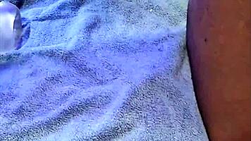 Big Black Cock Explodes in Sexy Solo Outdoor Masturbation Frenzy