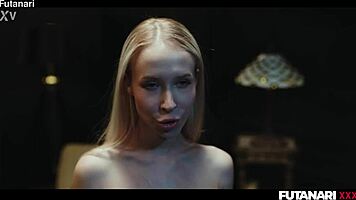 in shemale horror parody petite blonde creampied hard by futa amirah adara