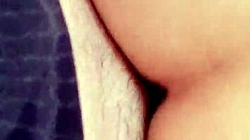 Drunk party puta wakes to stranger's hard cock ride