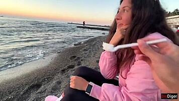 street pickup turns first date into outdoor doggystyle creampie