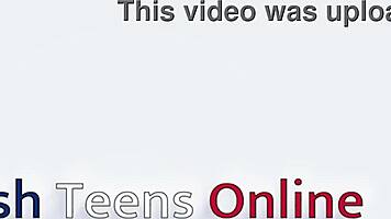 victoria greene goes from sexy lingerie to messy facial cum blast