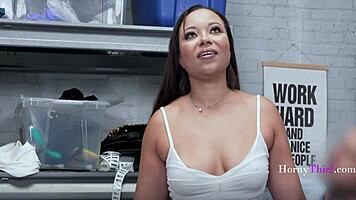 adriana maya blackmailed punished for stealing fake disability