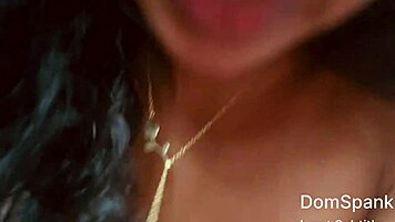 Ebony Beauty's Emotional Fuck Lesson Bursts Passion
