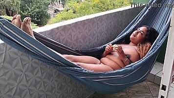 Madrasta masturbates with toy as stepson loses virginity