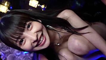 Sex-mad Japanese girl's nonstop licking blowjob creampie frenzy
