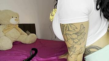 fiz amor com minha fitness brasileira latina gostosa safada buceta molhada