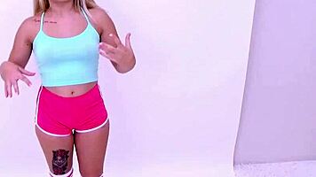 blonde teen fucked hard at photoshoot audition 😈📸