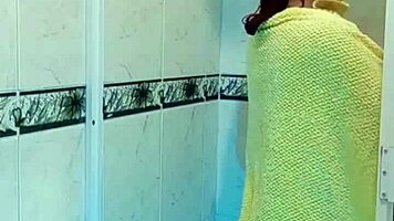 he catched me in bathroom n fucked my wet pussy so hard ohh