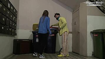 Emotional backstage passion with Lili Charmelle's wild encounter