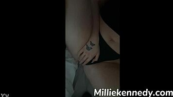 Young Millie Knocks Herself Out Dildo Riding to Squirting Bliss