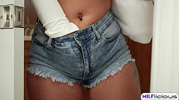 steamy shower blowjob ignites wild post-game passion