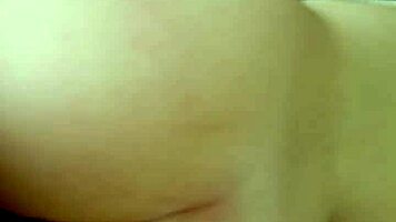 Horny Oiled Girl Cums Hard Doggystyle on Sofa