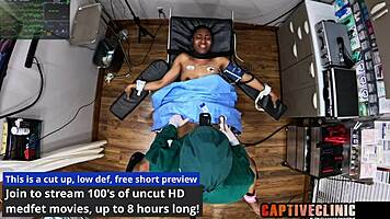 spread those cheeks for anal fingering and toys in backstage fetish play