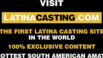 innocent big tits redhead latina gets rammed hard at casting