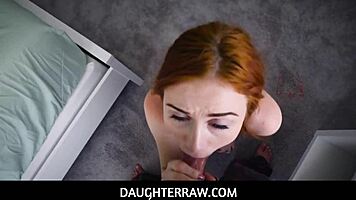 panties thief dad craves busty stepdaughter's tight curves